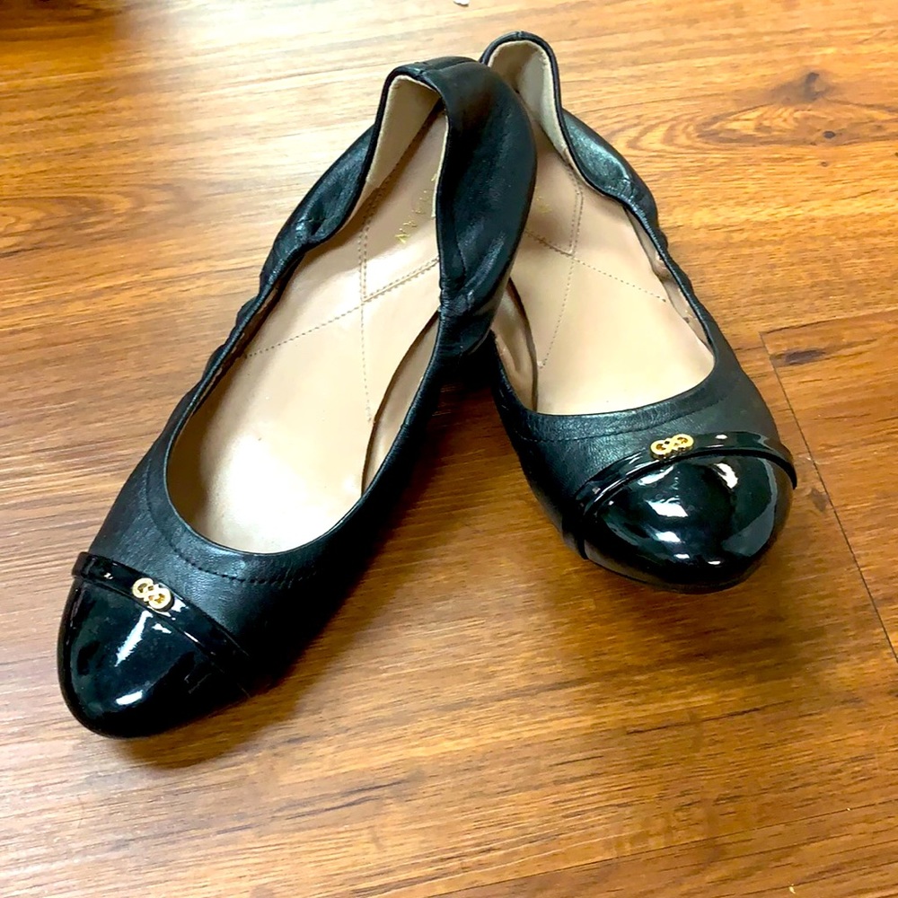 Cole Haan black flats